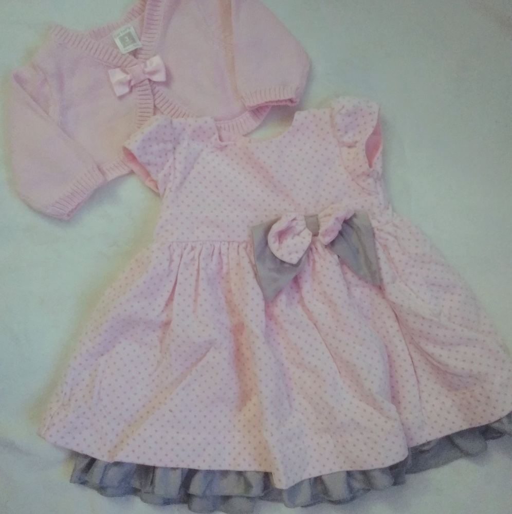 Carter's Pink dress with jacket